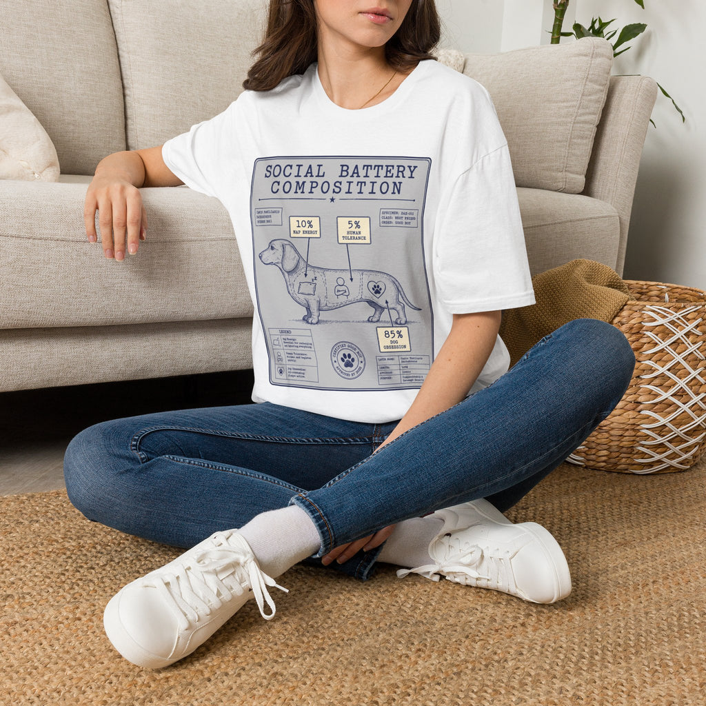 Social Battery Composition T-Shirt