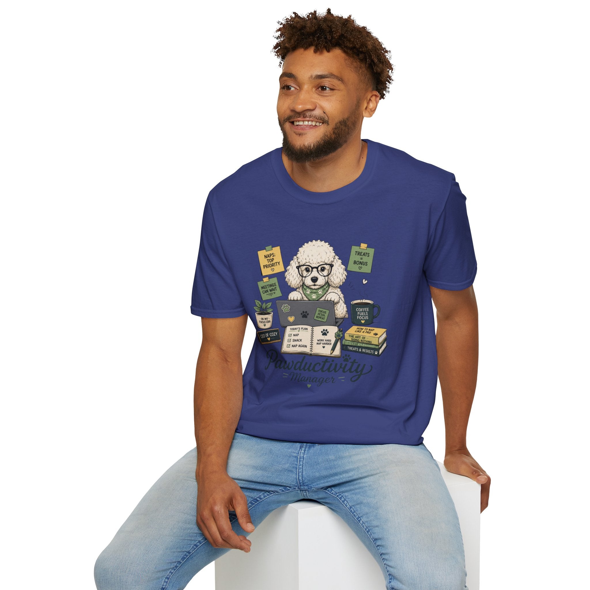Pawdcutivity Poodle T-Shirt