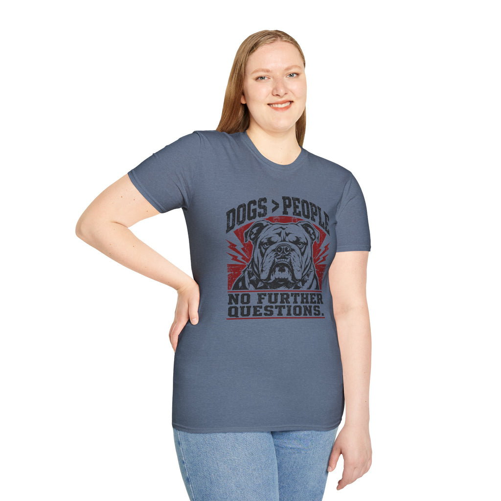 Dogs > People Bulldog T-Shirt