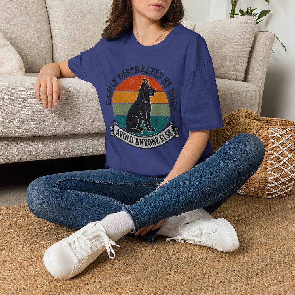 Easily Distracted By Dogs T-Shirt