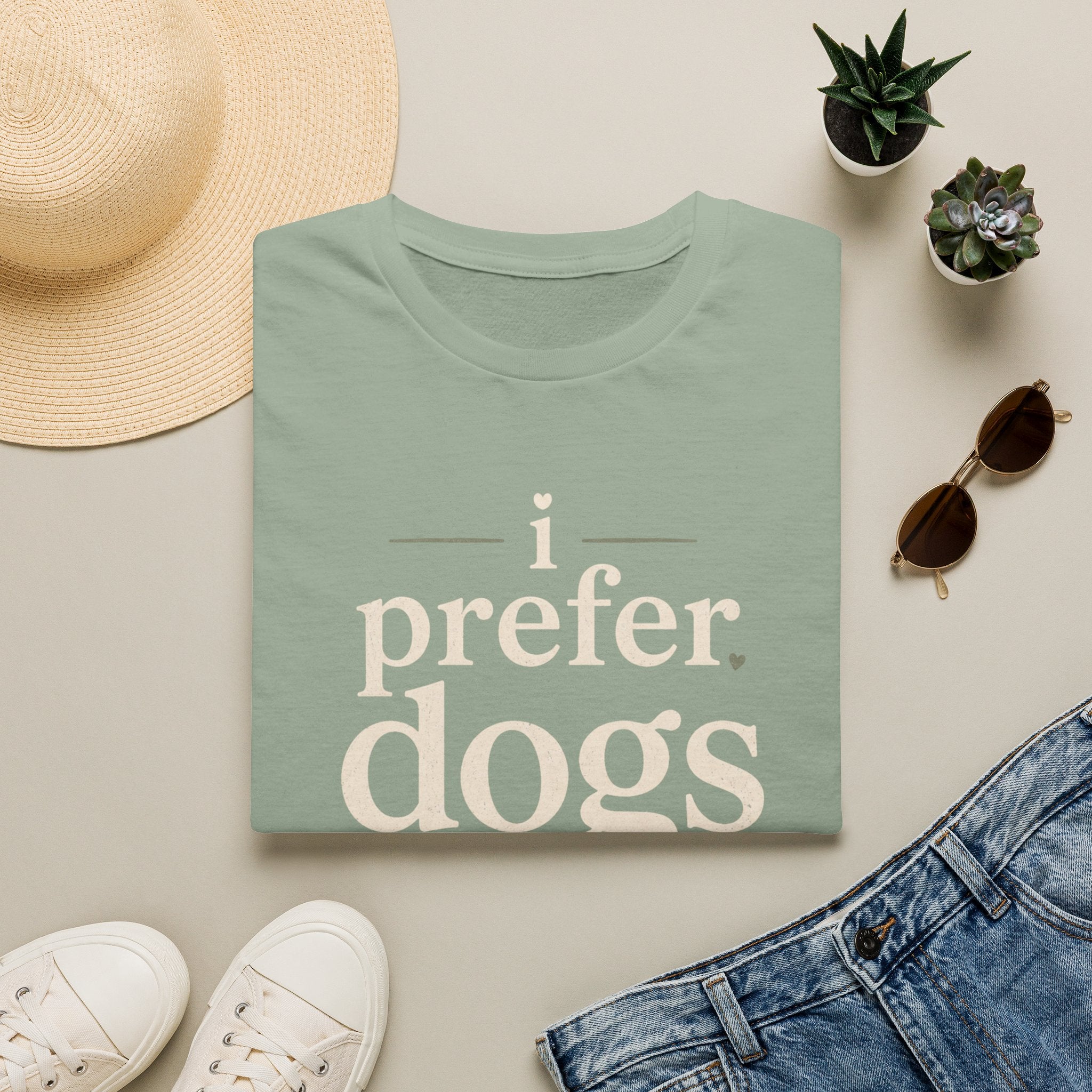 I Prefer Dogs T-Shirt