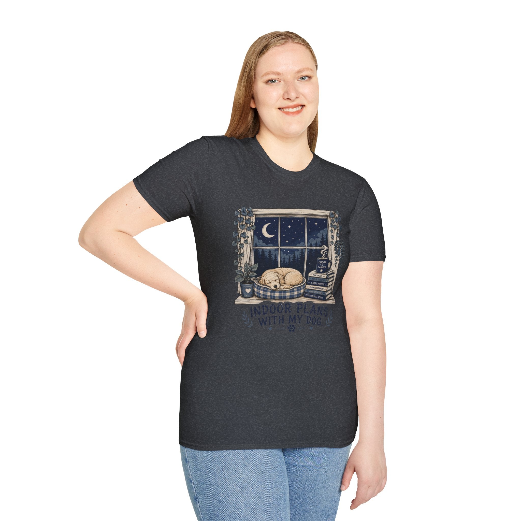 Indoor Plans With My Dog T-Shirt