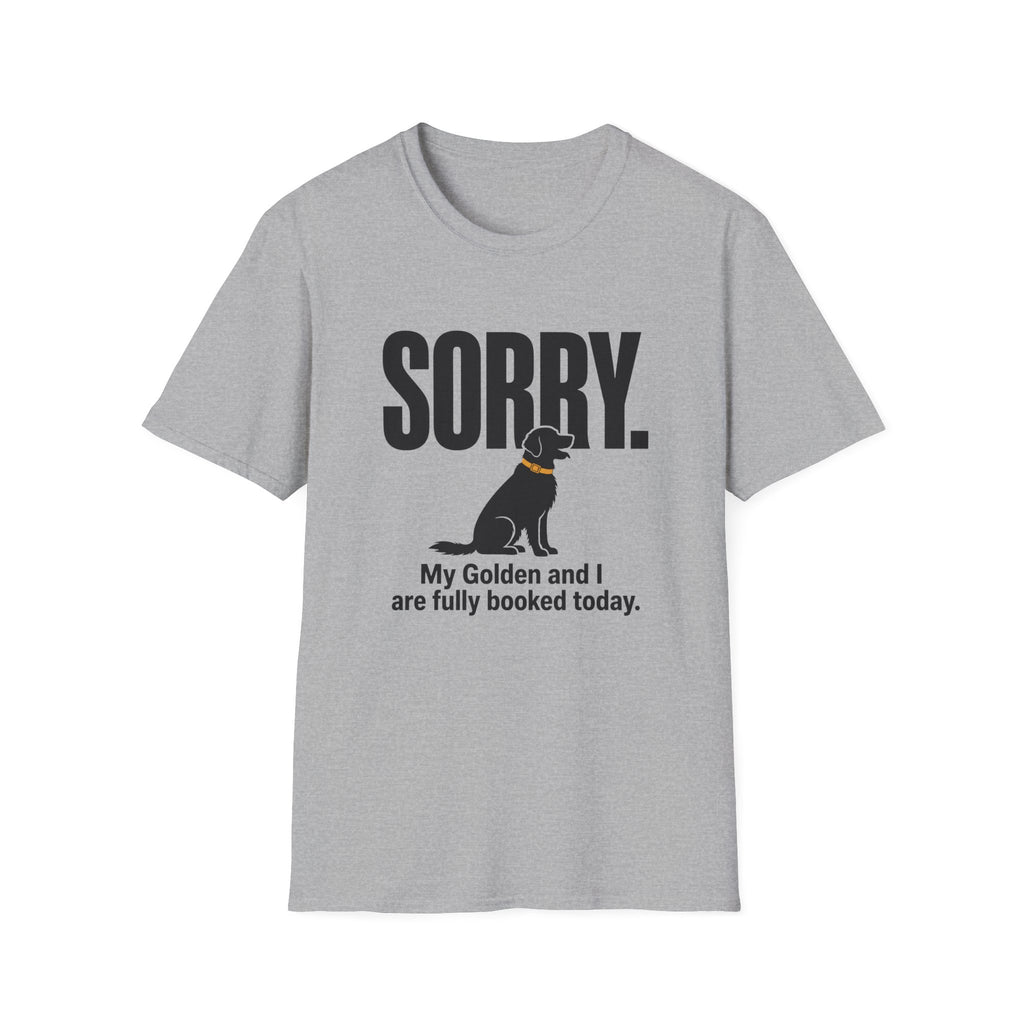 SORRY Golden Retriever T-shirt