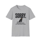 SORRY Golden Retriever T-shirt