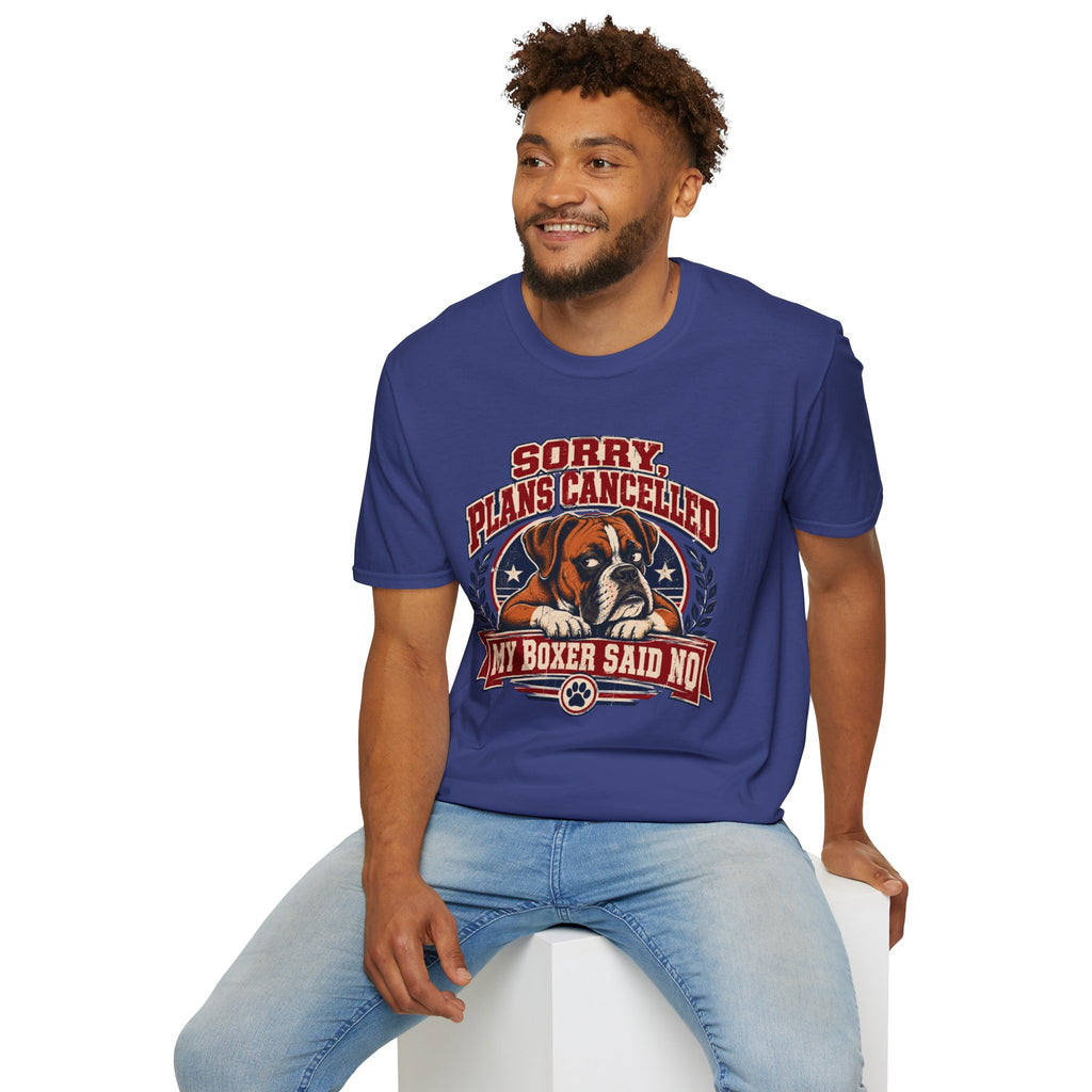 Plans Cancelled Boxer T-Shirt