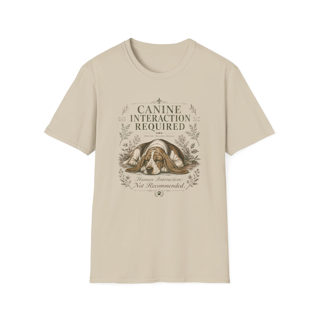 Canine Interaction Required T-Shirt
