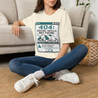 404: Social Skills Not Found T-shirt