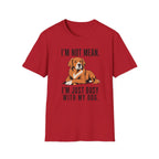 I’m Not Mean. Retriever T‑Shirt