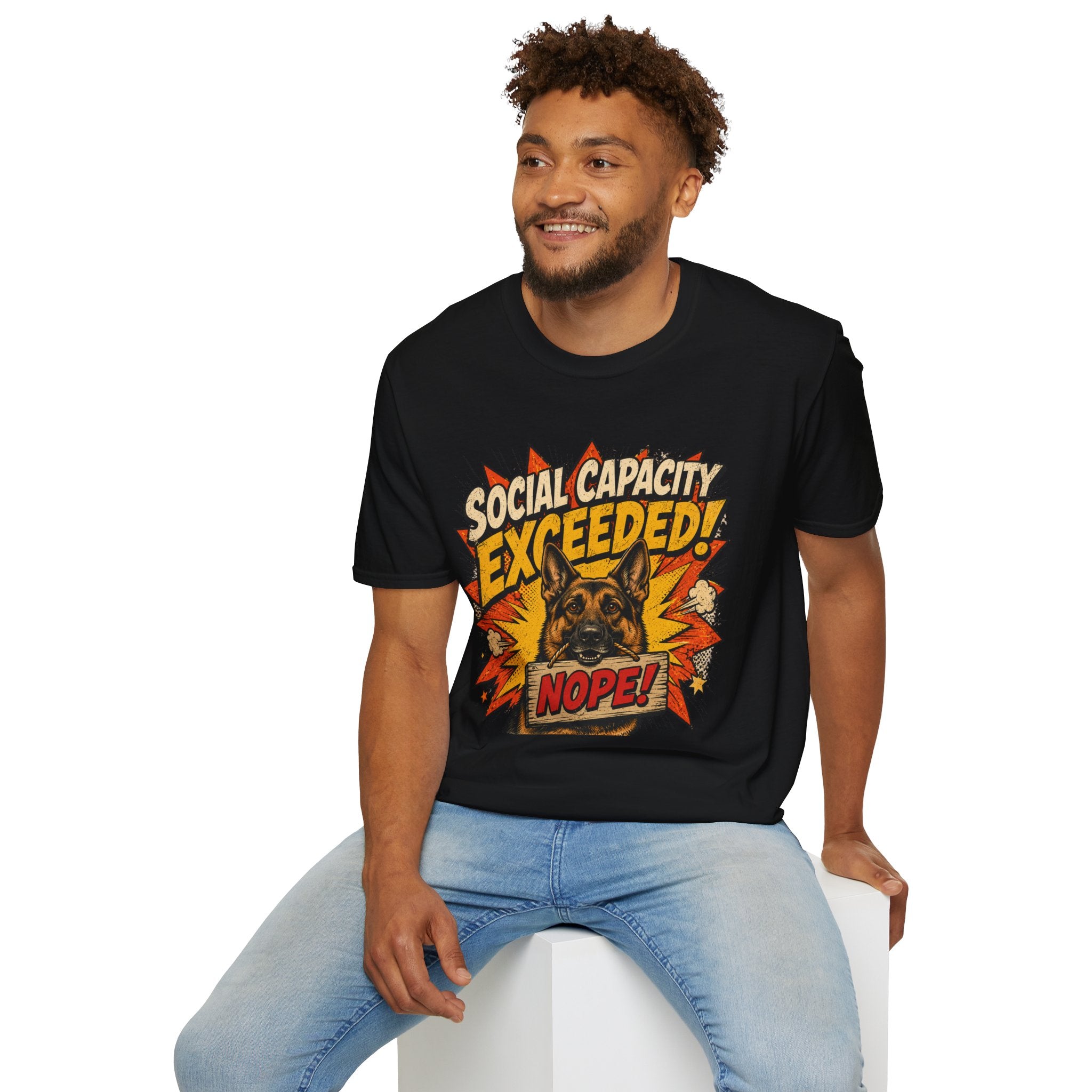 Social Capacity Exceeded T-Shirt