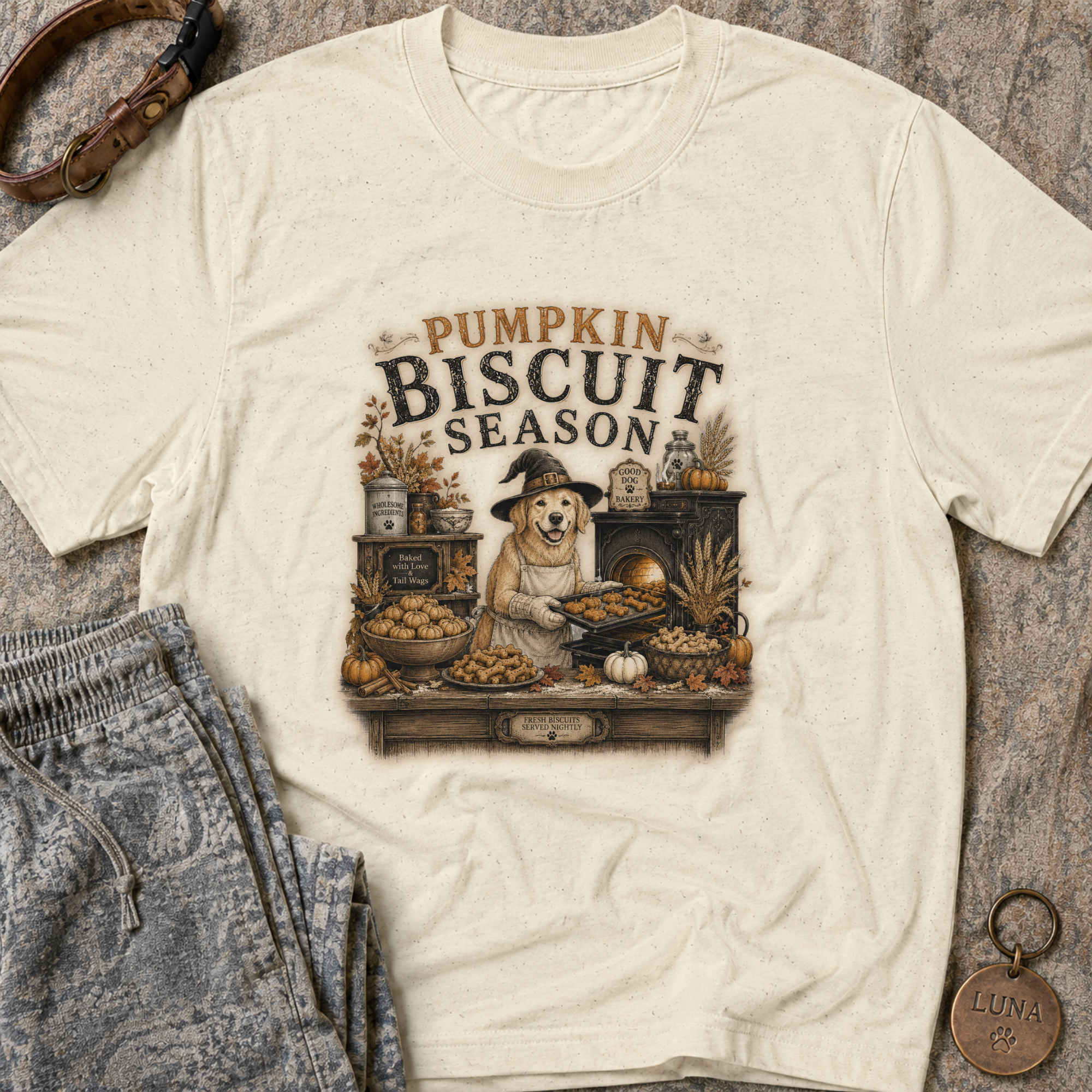 Pumpkin Biscuit Season T-Shirt