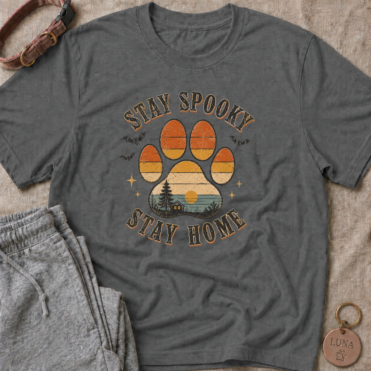 Stay Spooky Stay Home T-shirt