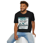 404: Social Skills Not Found T-shirt