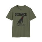 Distance. Rottweiler T-Shirt