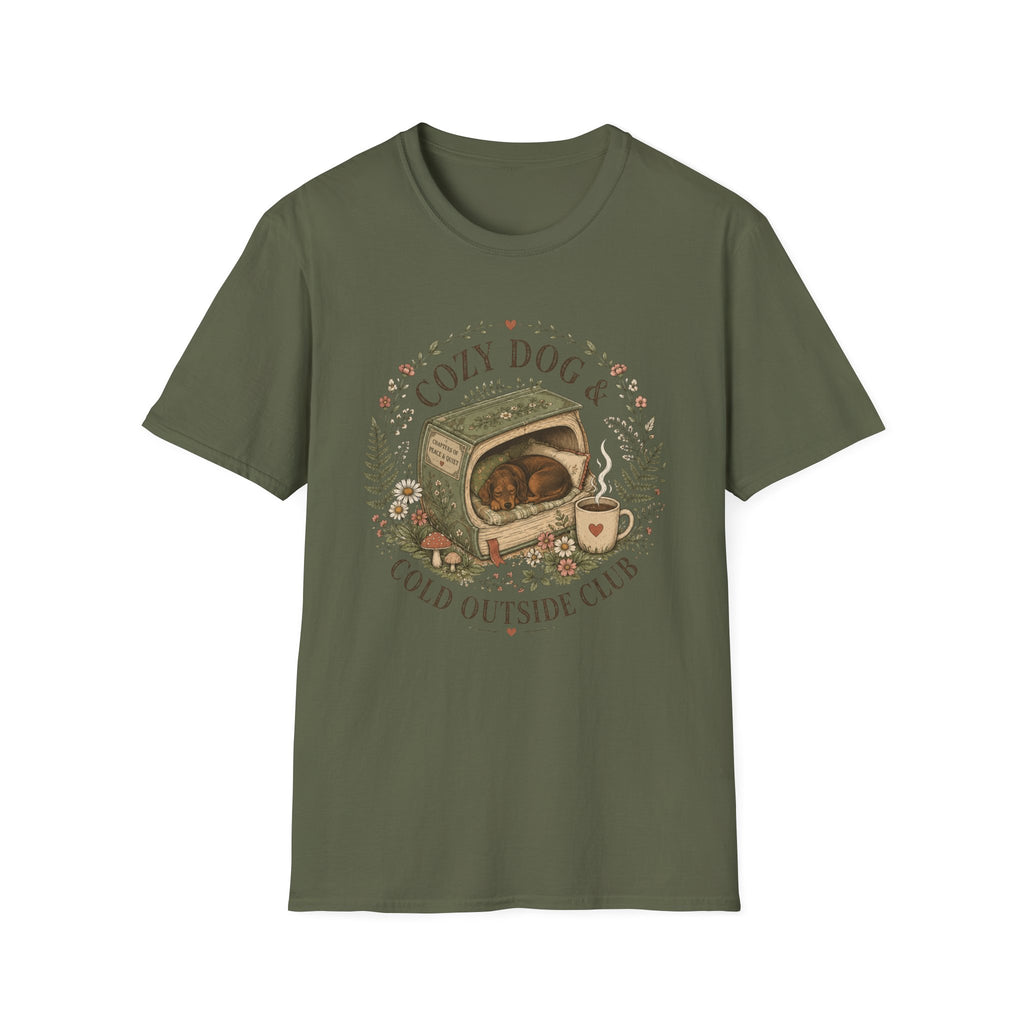 Cozy Dog & Cold Outside Club T-Shirt