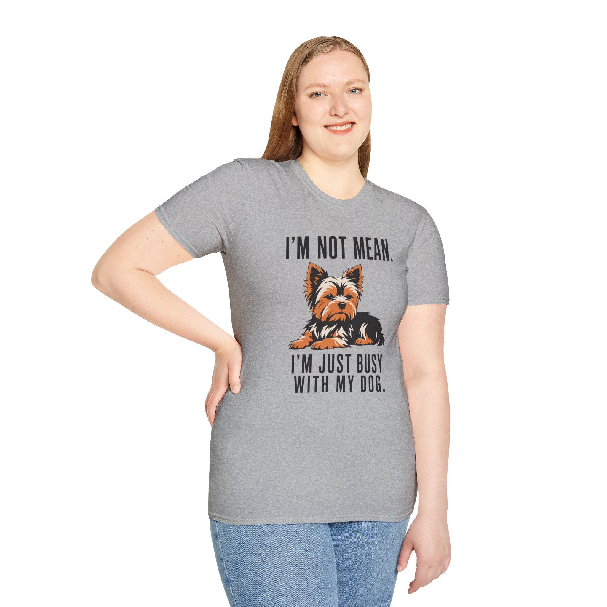 I’m Not Mean Yorkie T-Shirt