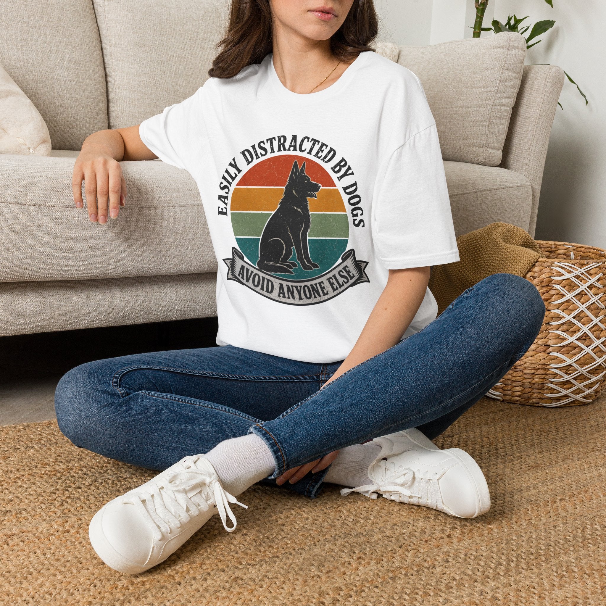 Easily Distracted By Dogs T-Shirt