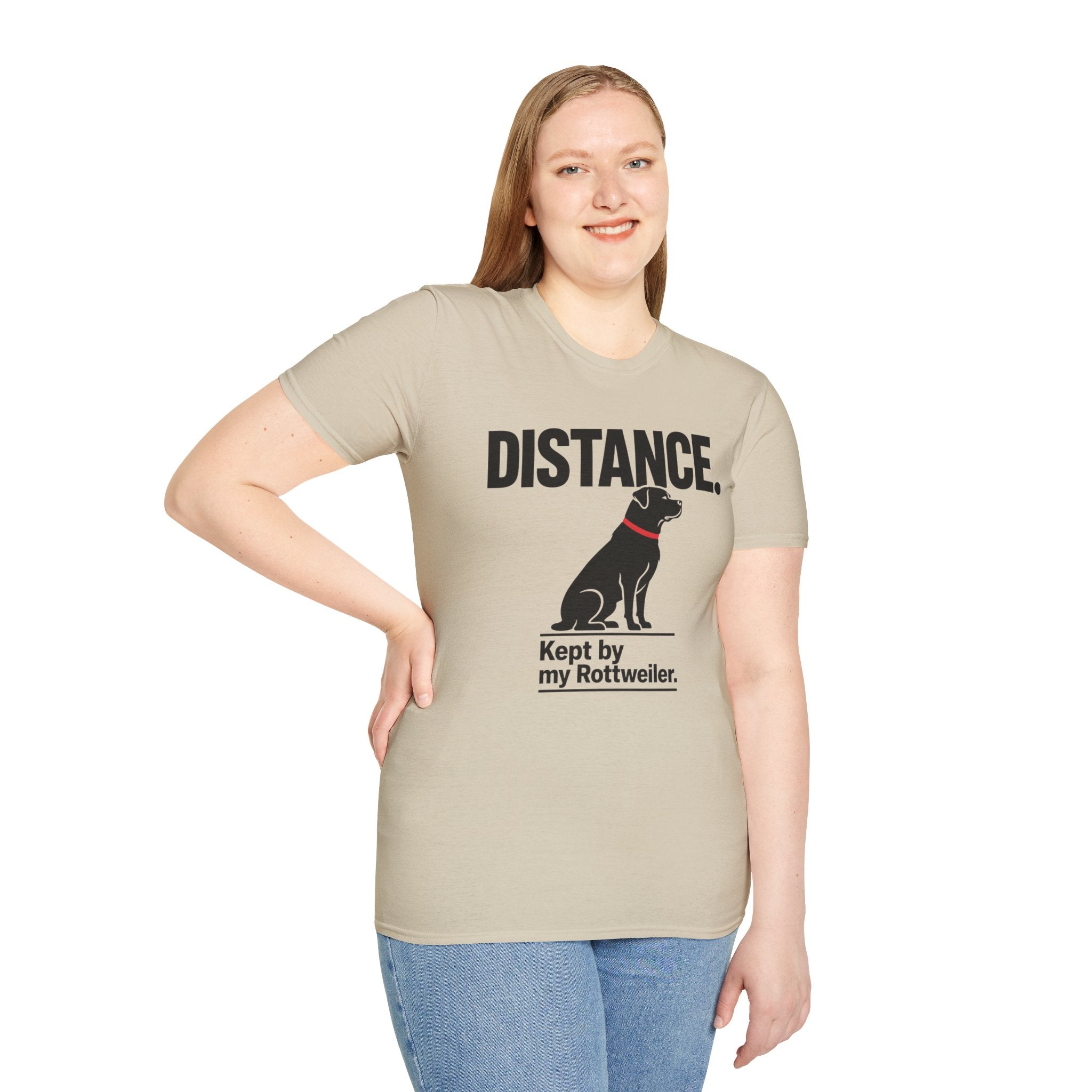 Distance. Rottweiler T-Shirt