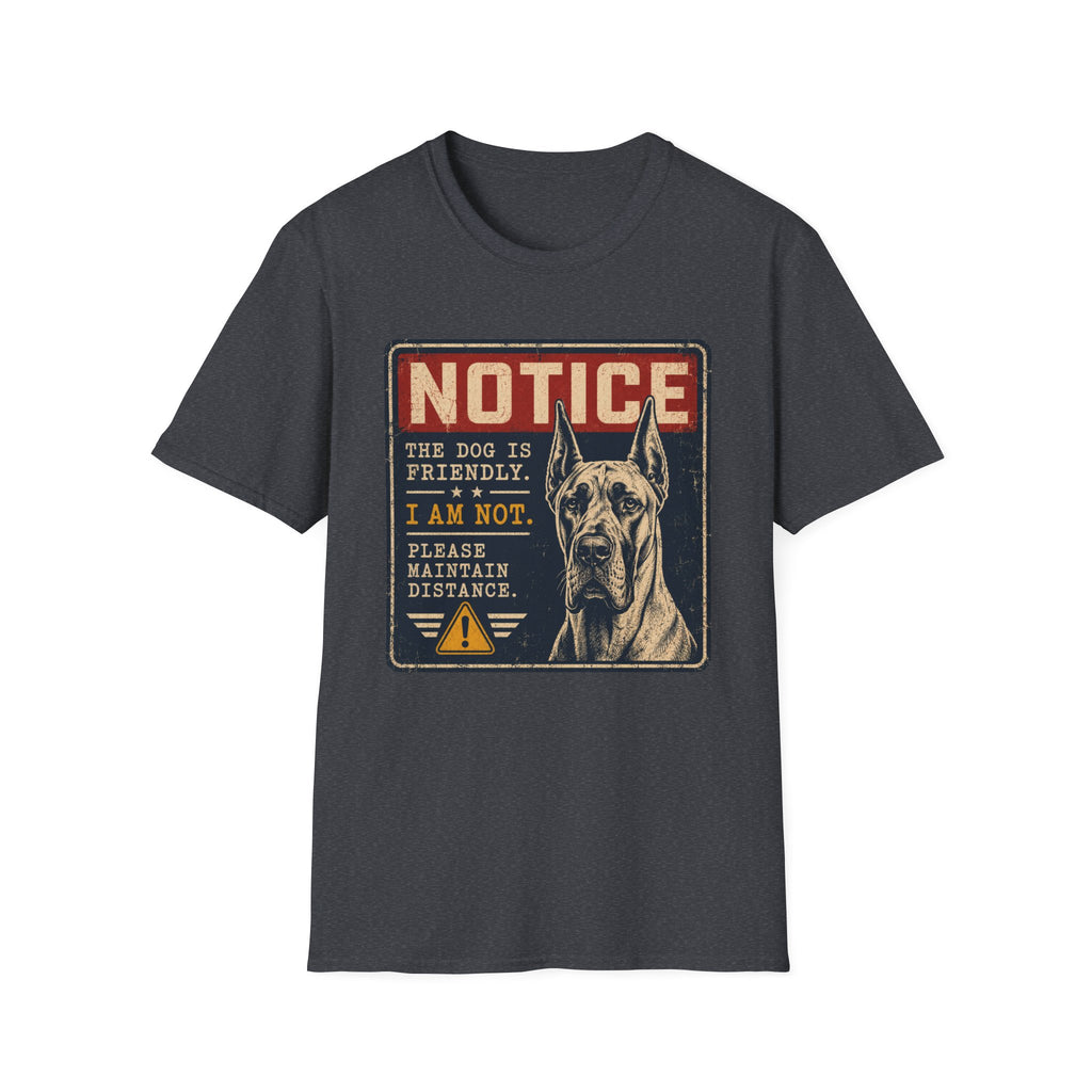 The Dog Is Friendly T-shirt