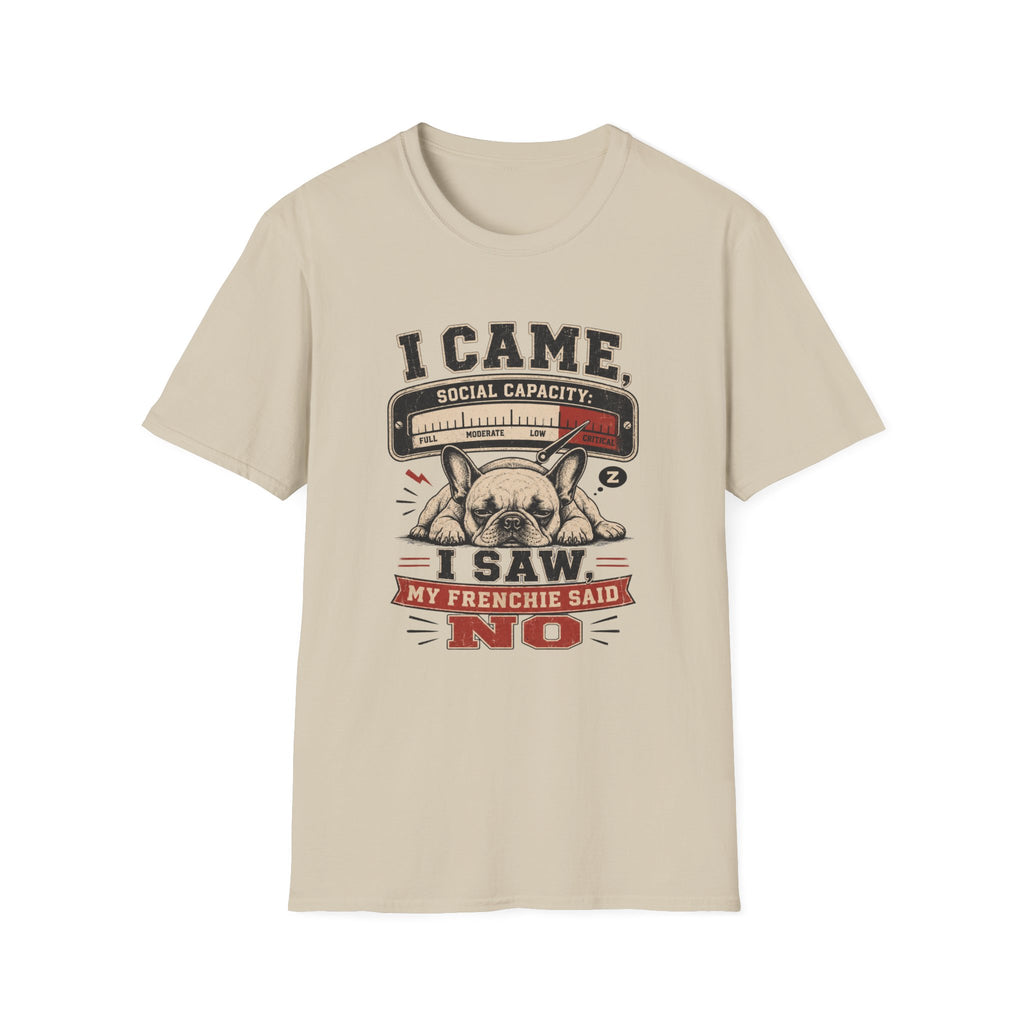I Came I Saw Frenchie T-Shirt