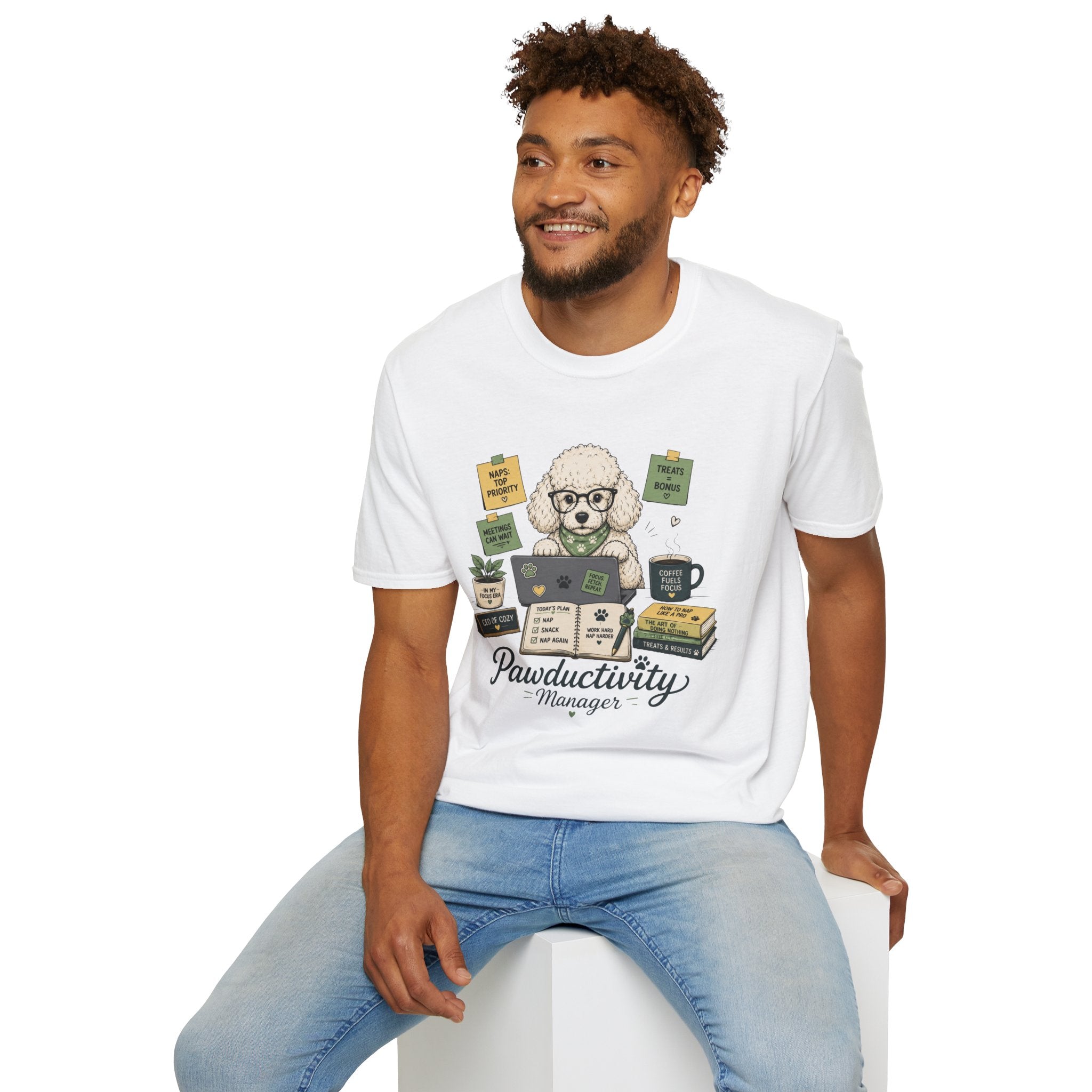 Pawdcutivity Poodle T-Shirt