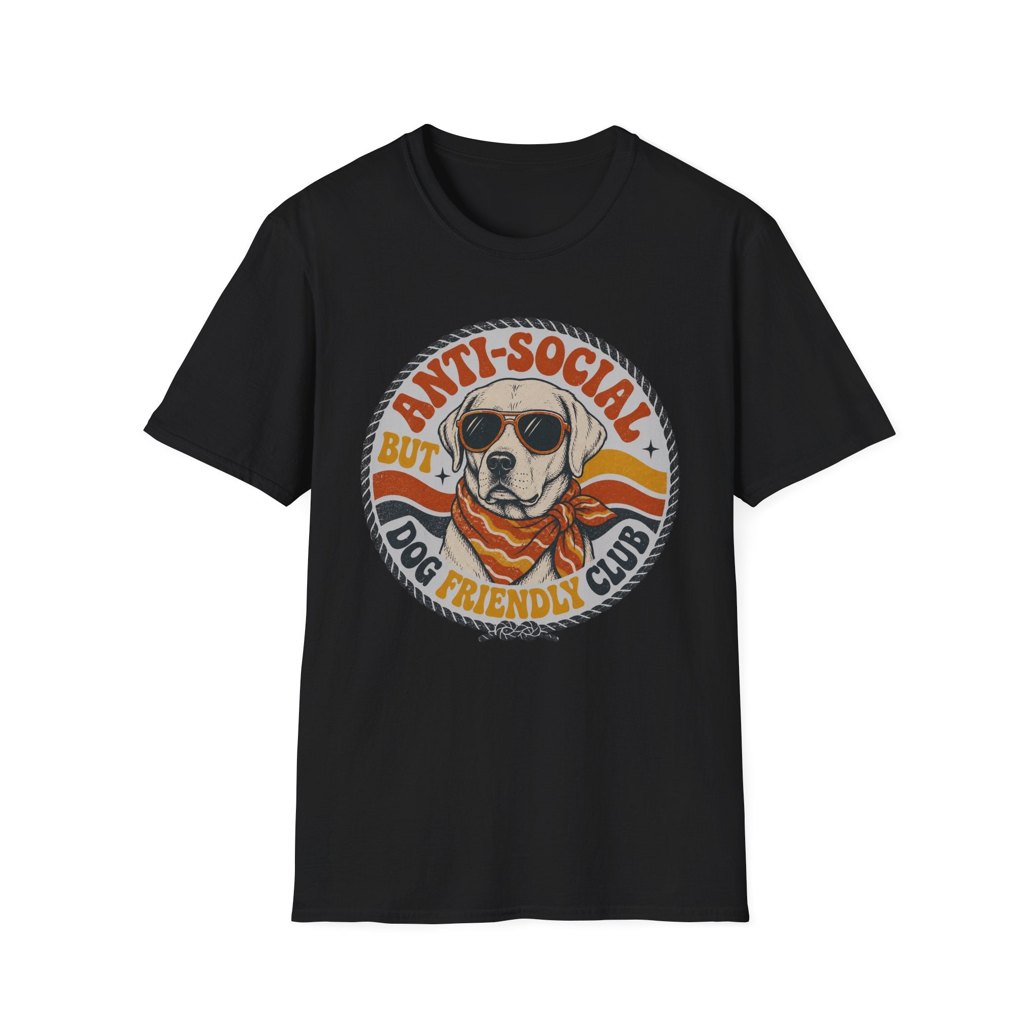 Anti-Social But Dog Friendly T-Shirt