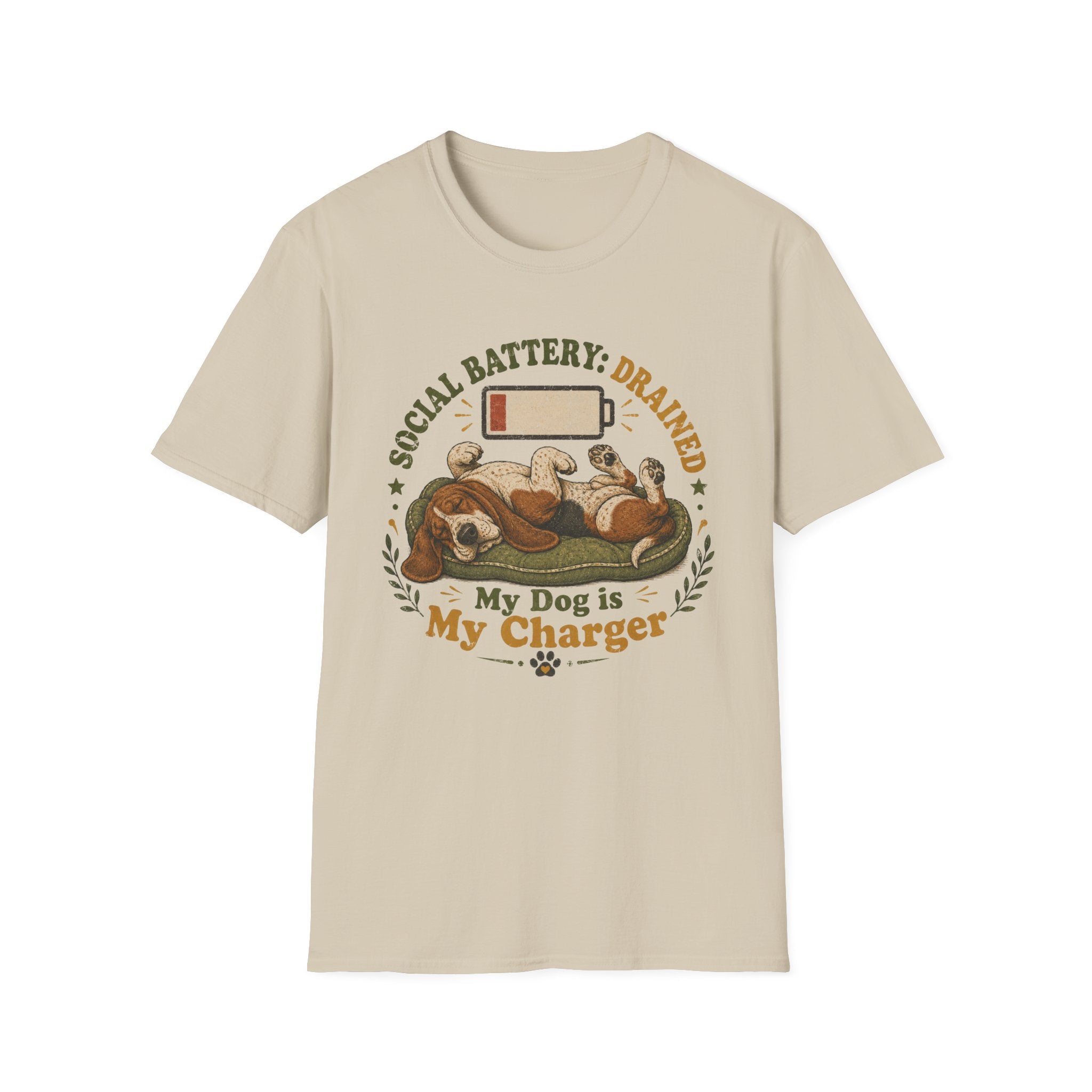 Social Battery Drained T‑Shirt
