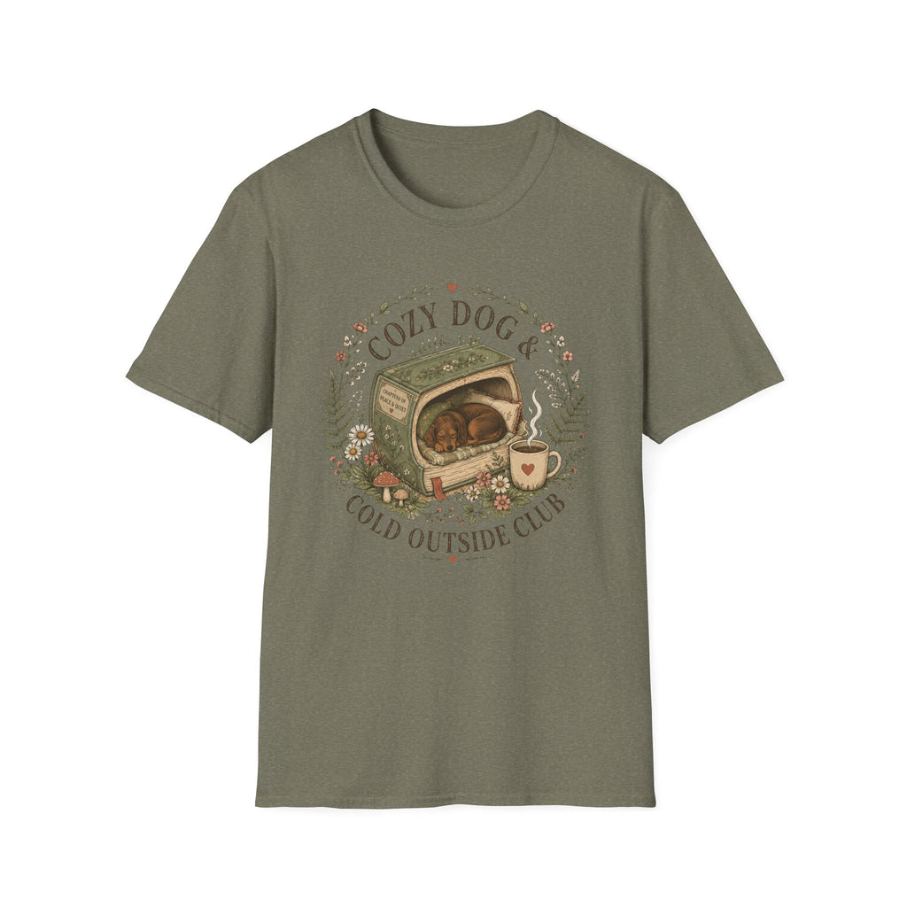 Cozy Dog & Cold Outside Club T-Shirt