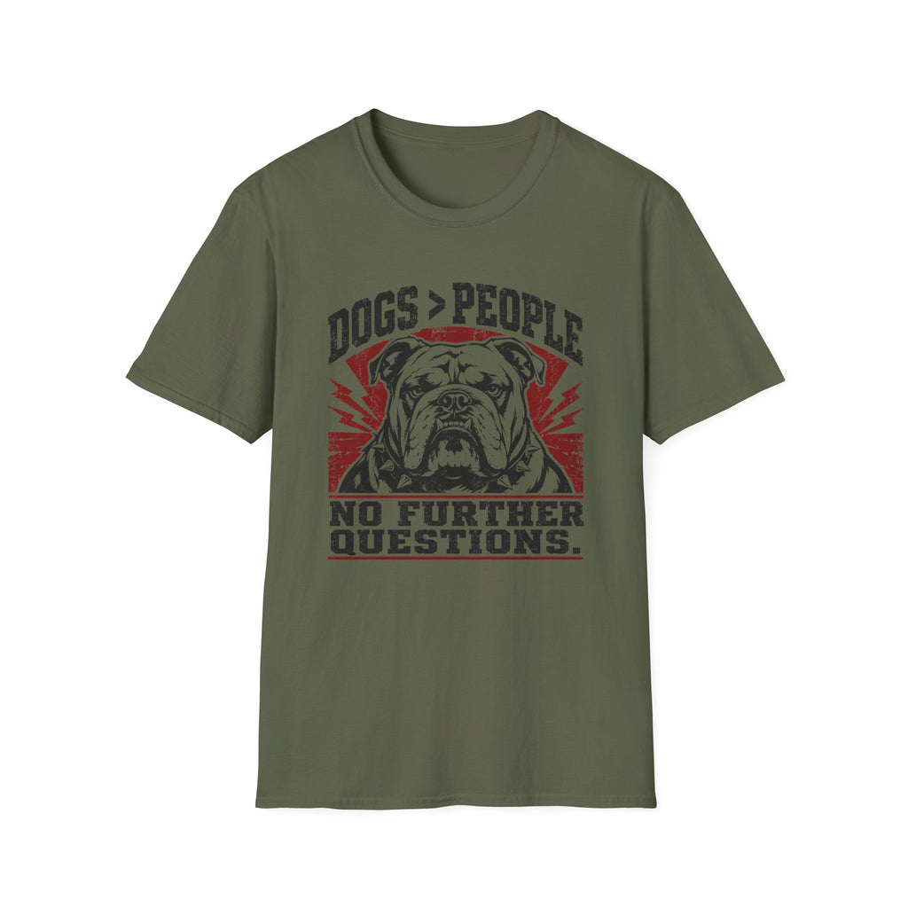 Dogs > People Bulldog T-Shirt