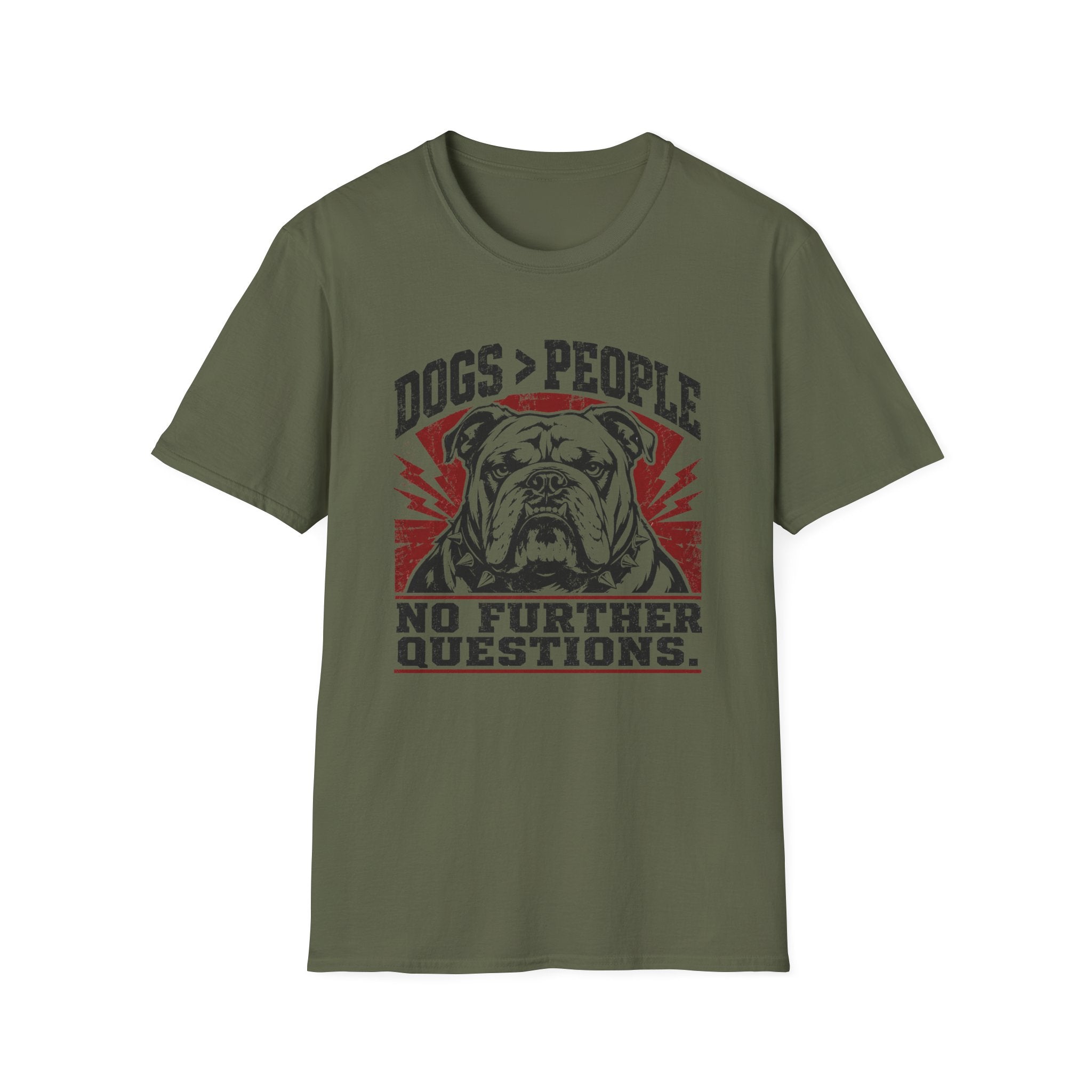 Dogs > People Bulldog T-Shirt