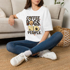 Coffee. Dogs. No People. T-Shirt