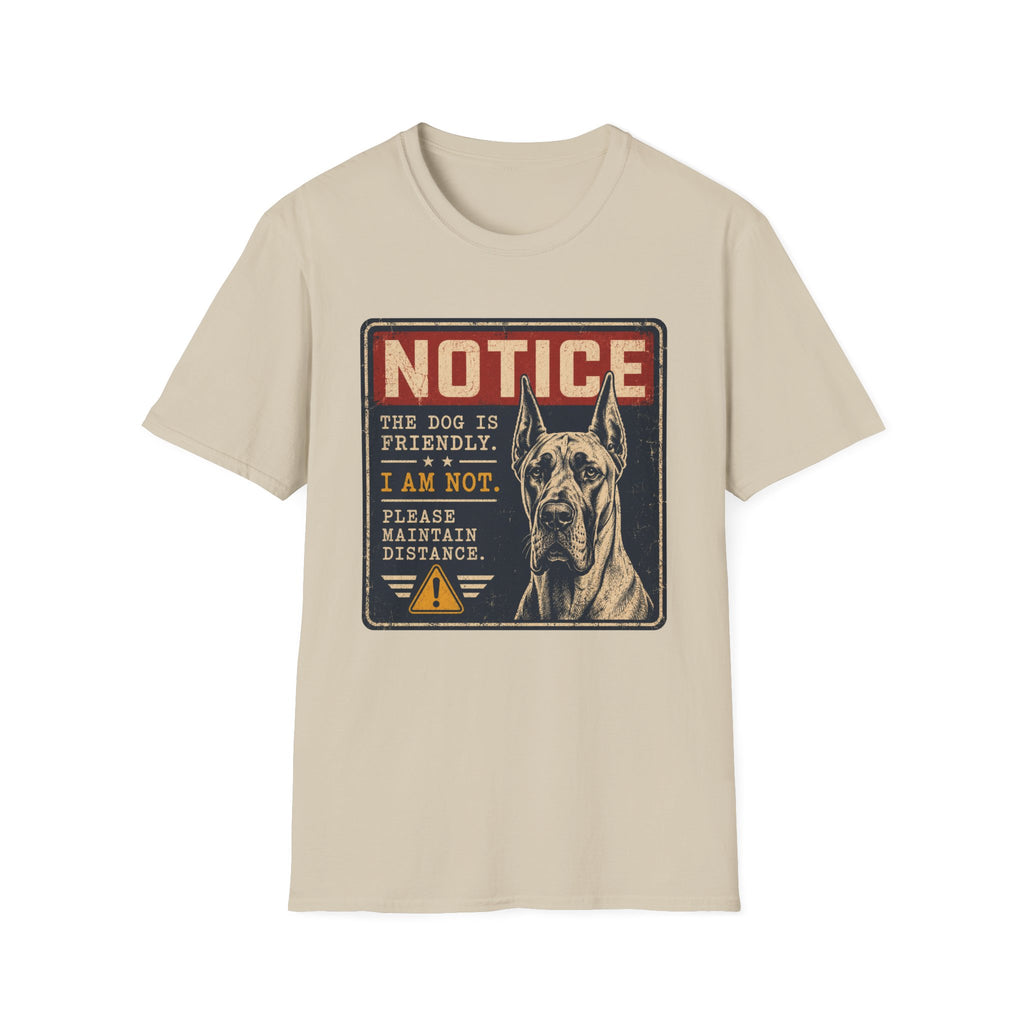 The Dog Is Friendly T-shirt