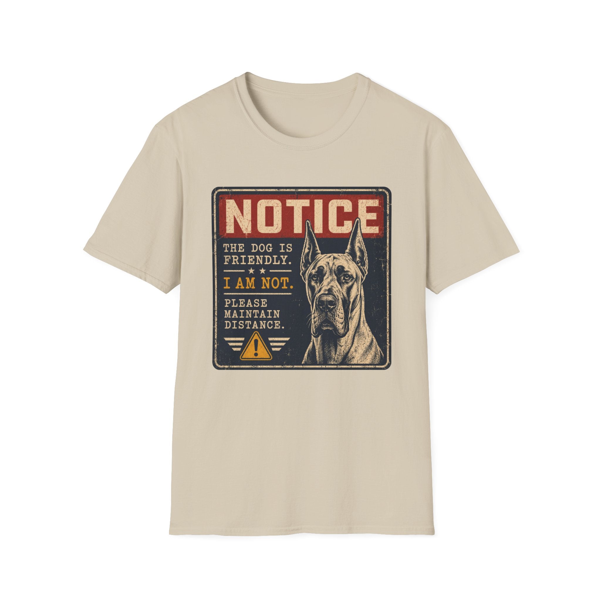 The Dog Is Friendly T-shirt