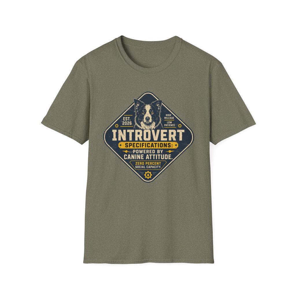 Introvert Specifications T-shirt