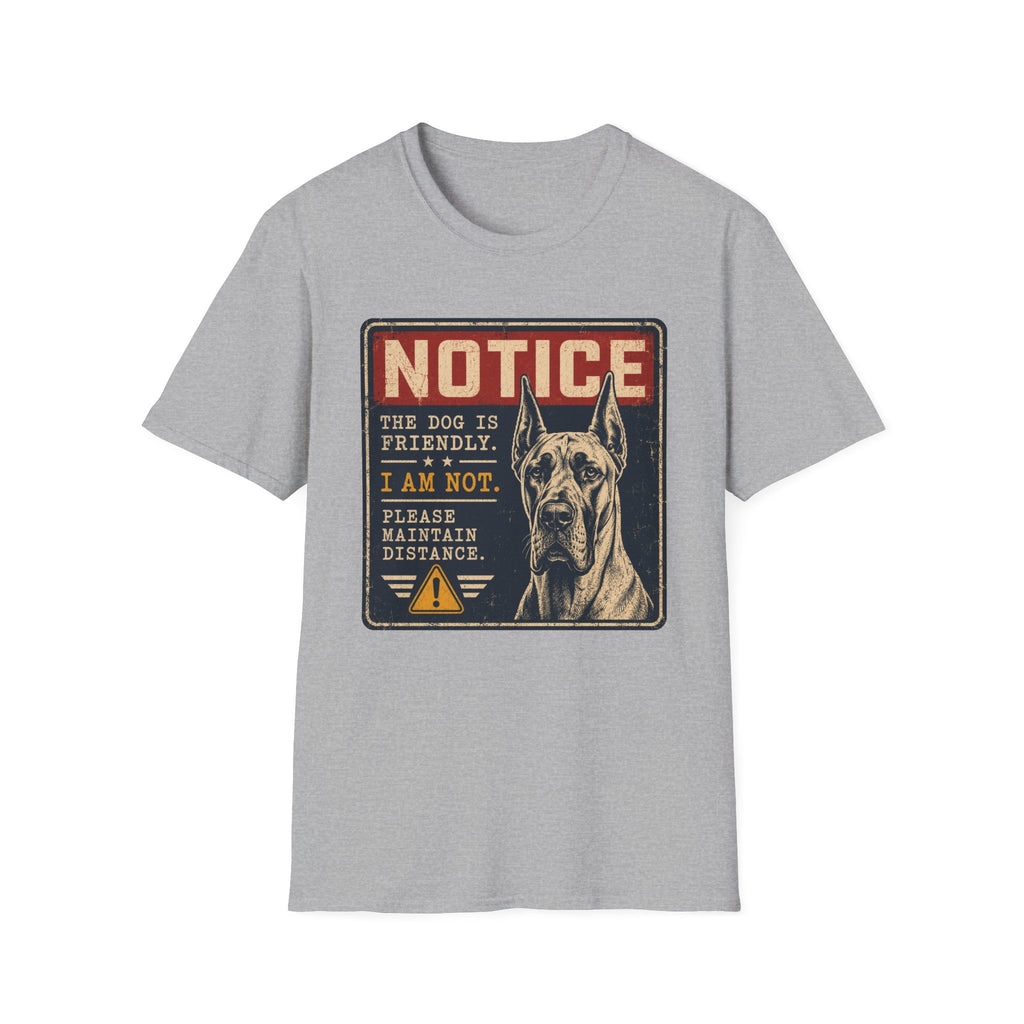 The Dog Is Friendly T-shirt