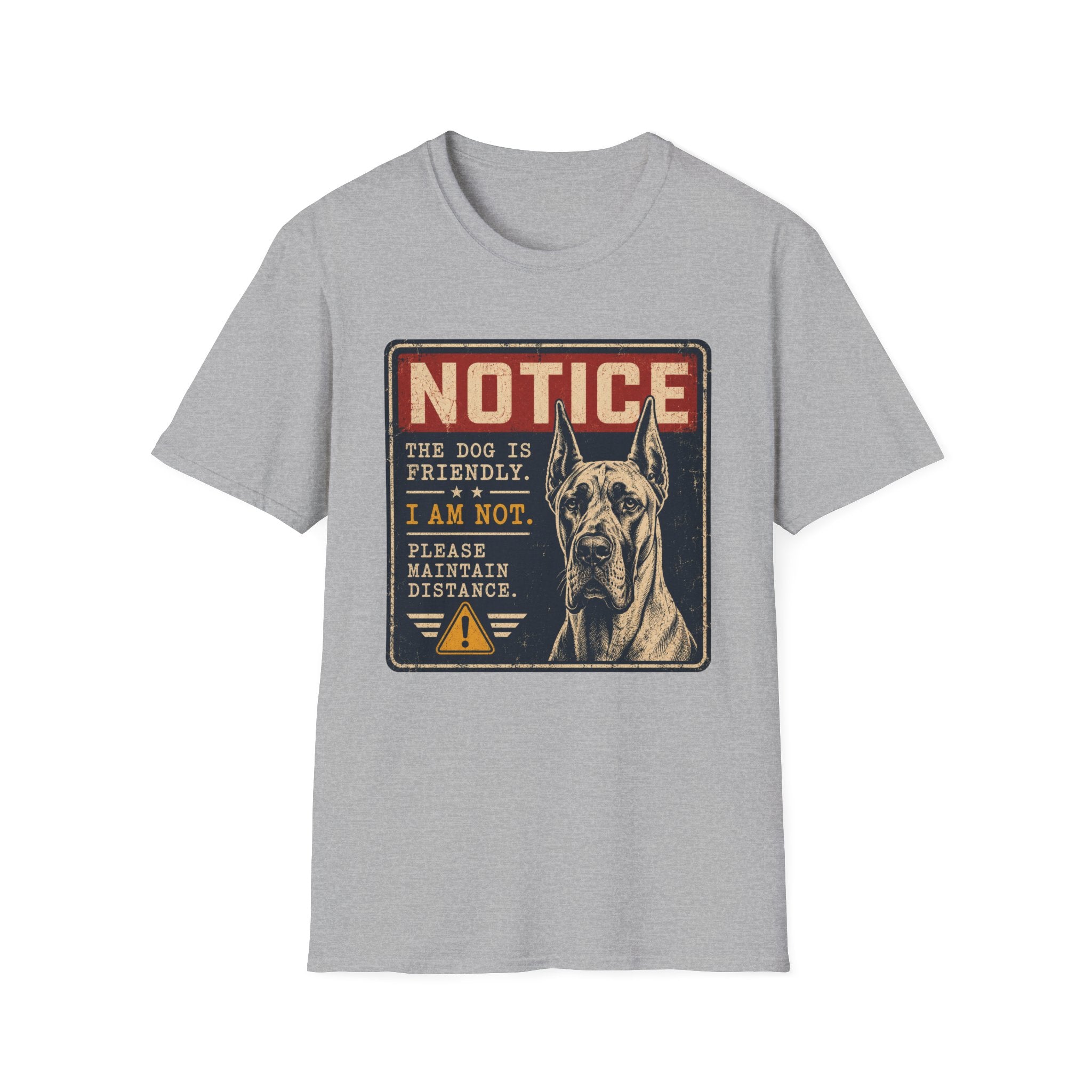 The Dog Is Friendly T-shirt