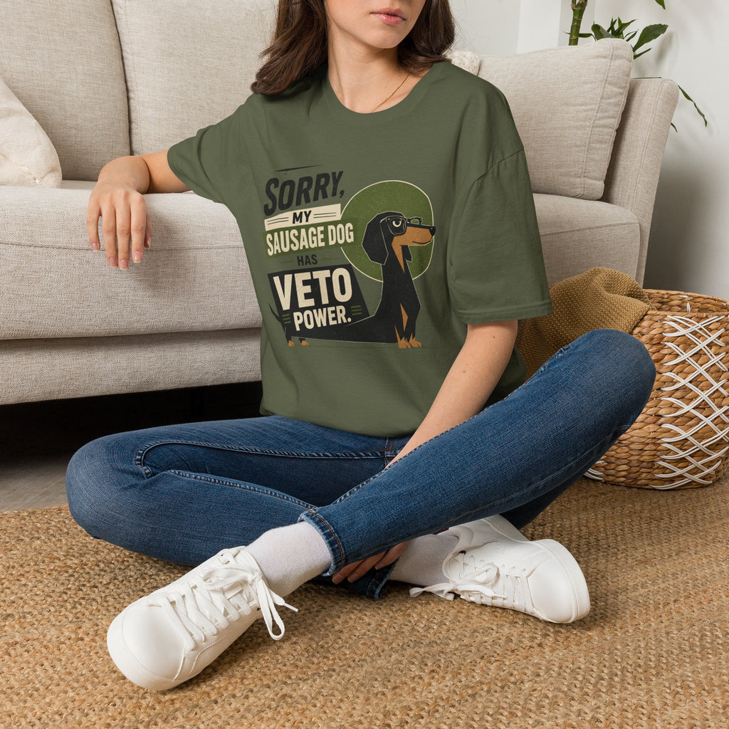 Sausage Dog Veto T-Shirt