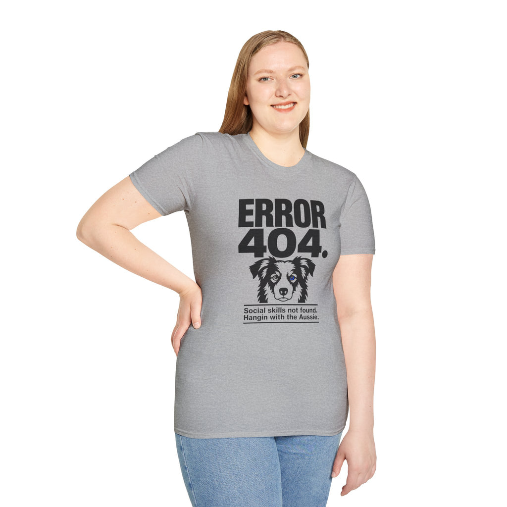 Error 404 Aussie T‑Shirt