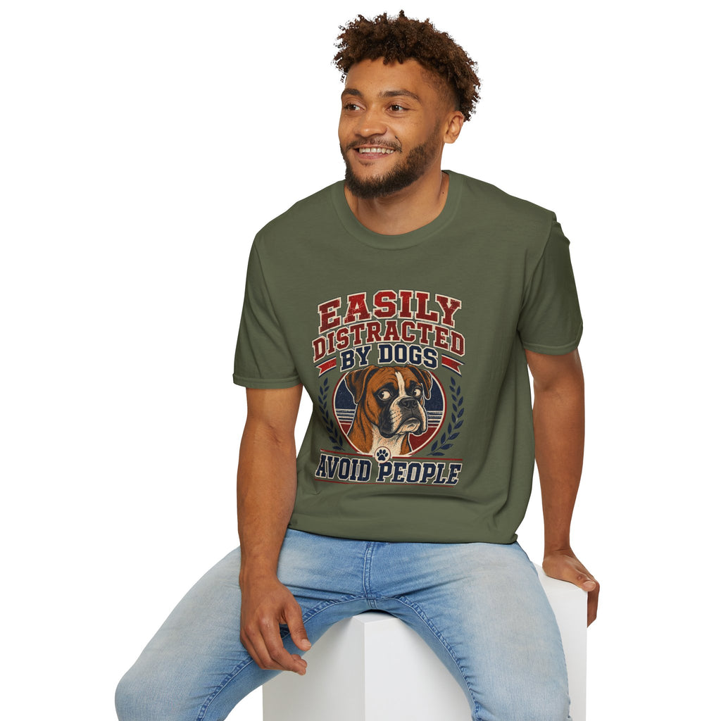 Easily Distracted By Dogs T-Shirt