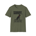 SORRY German Shepherd T-shirt