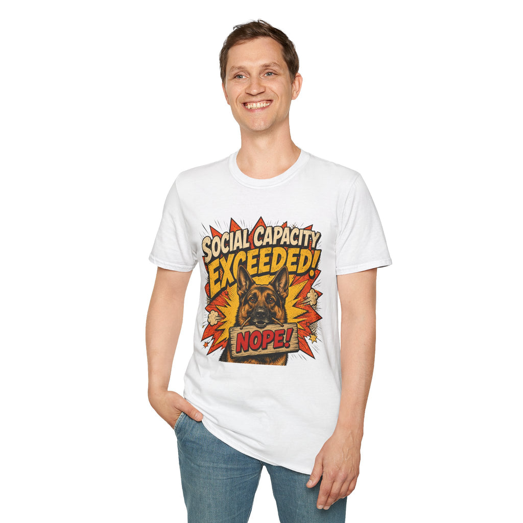 Social Capacity Exceeded T-Shirt