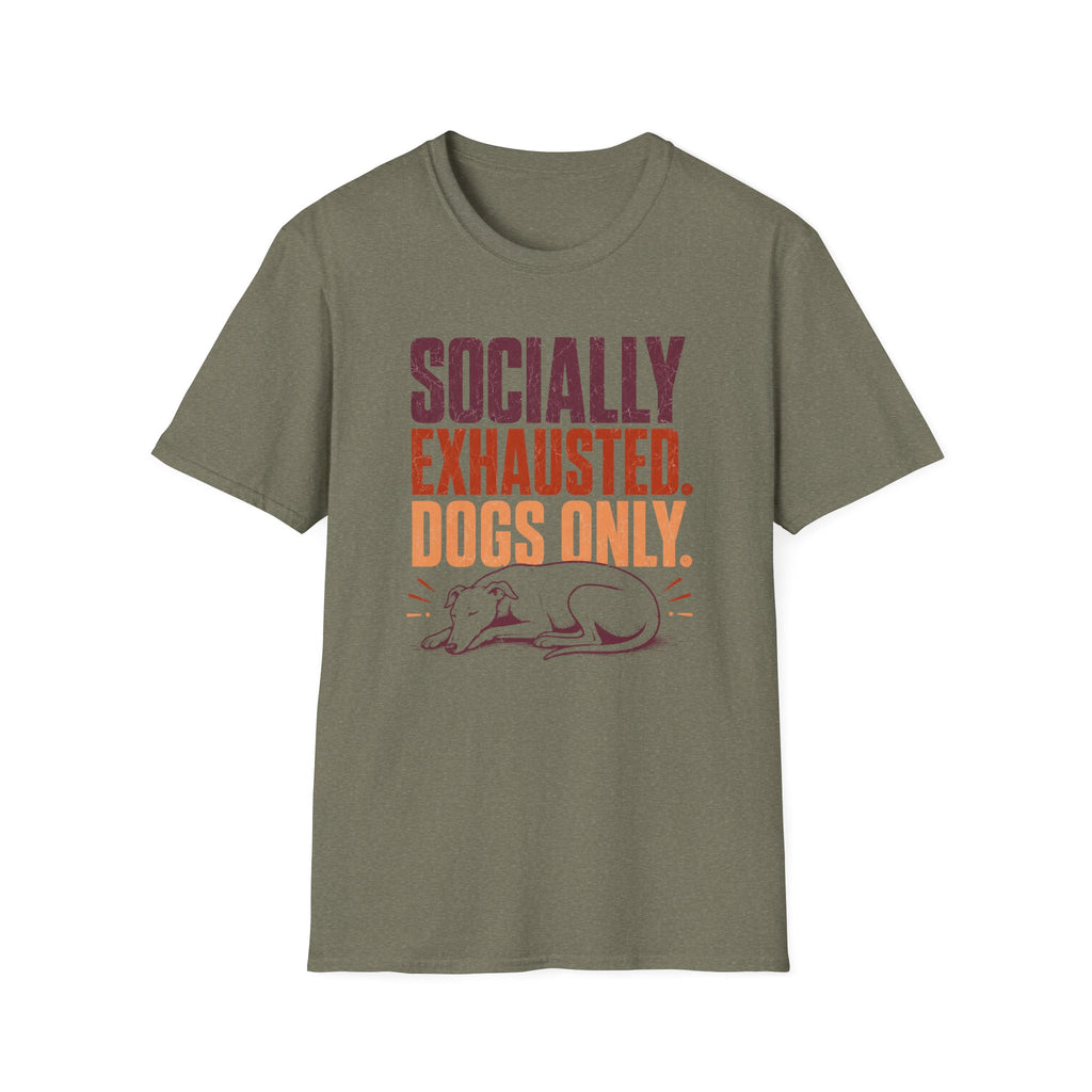 Socially Exhausted T-shirt