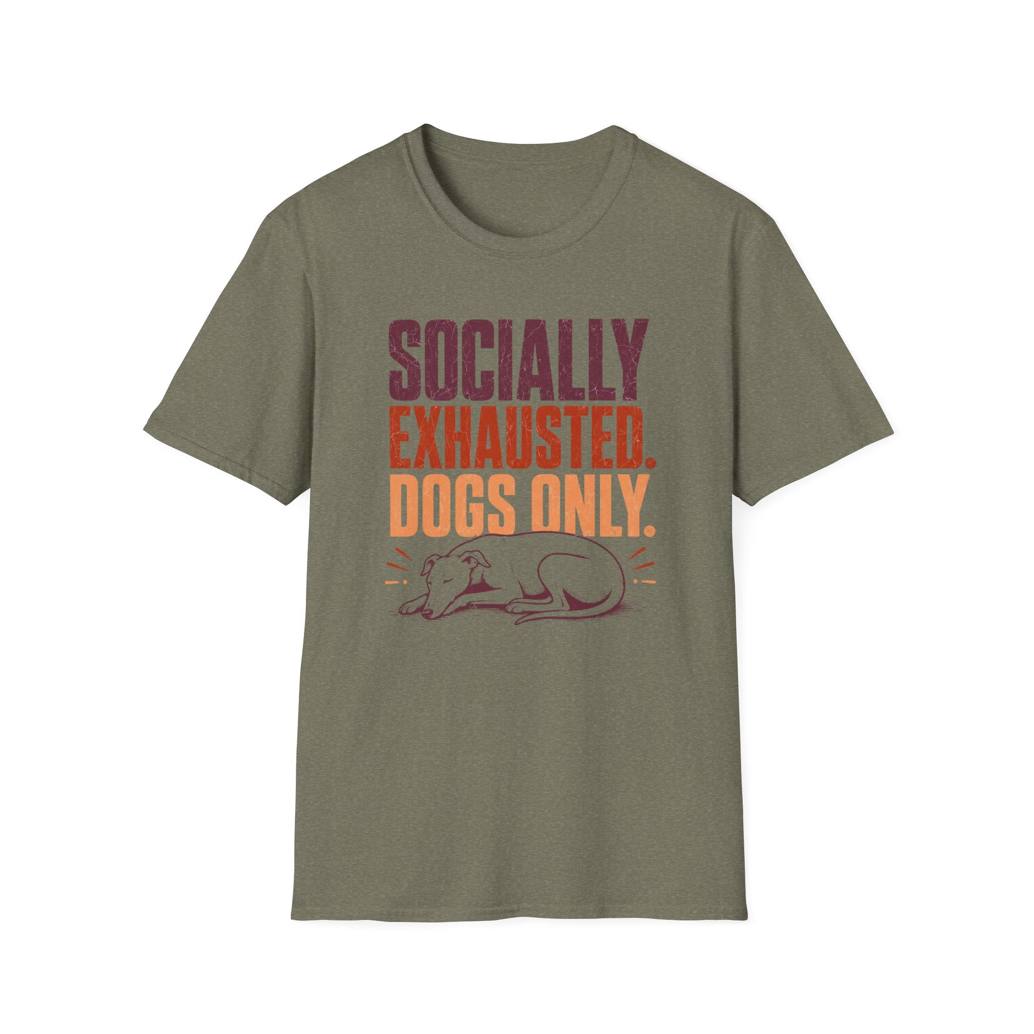 Socially Exhausted T-shirt
