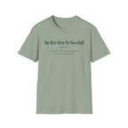 Selectively Social Battery T-Shirt