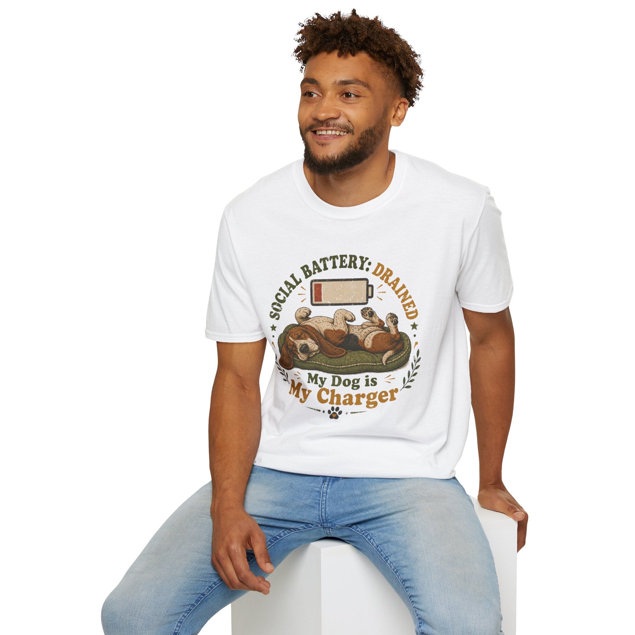 Social Battery Drained T‑Shirt