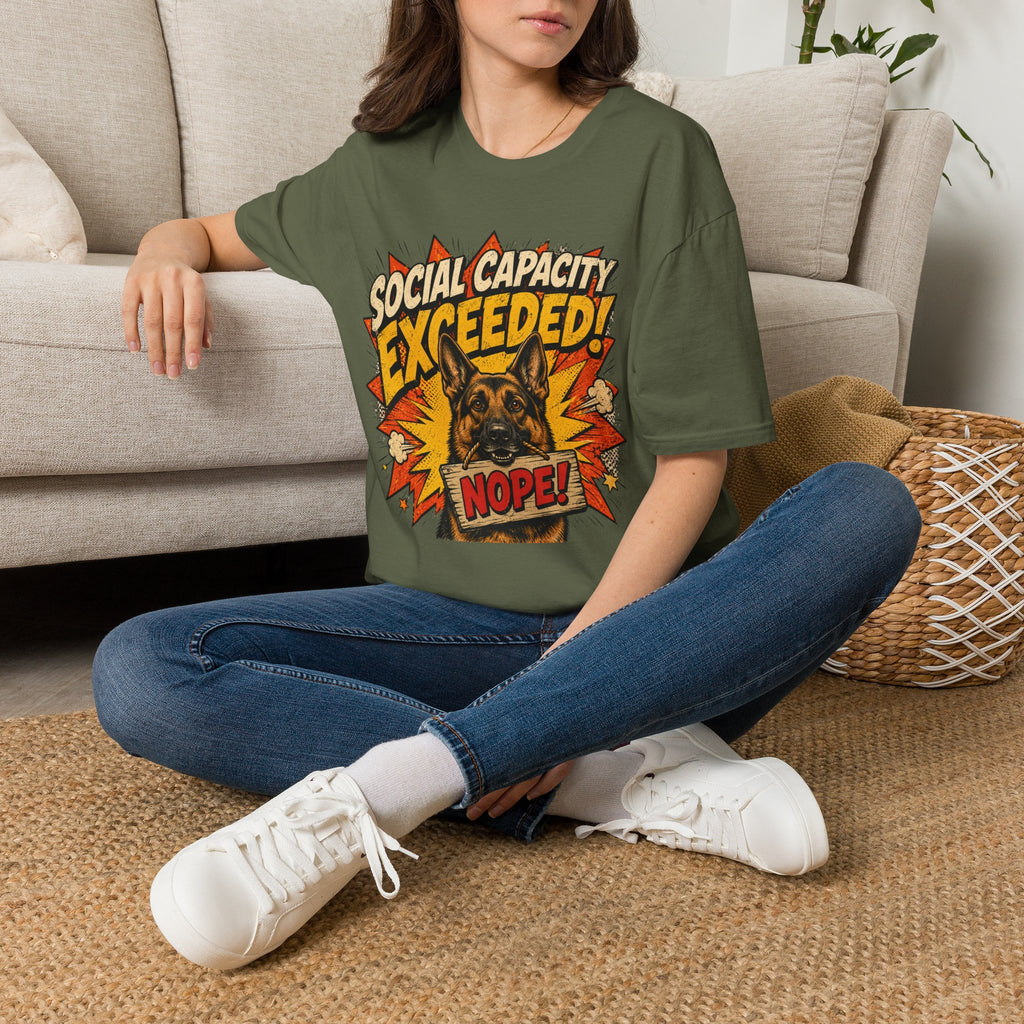 Social Capacity Exceeded T-Shirt