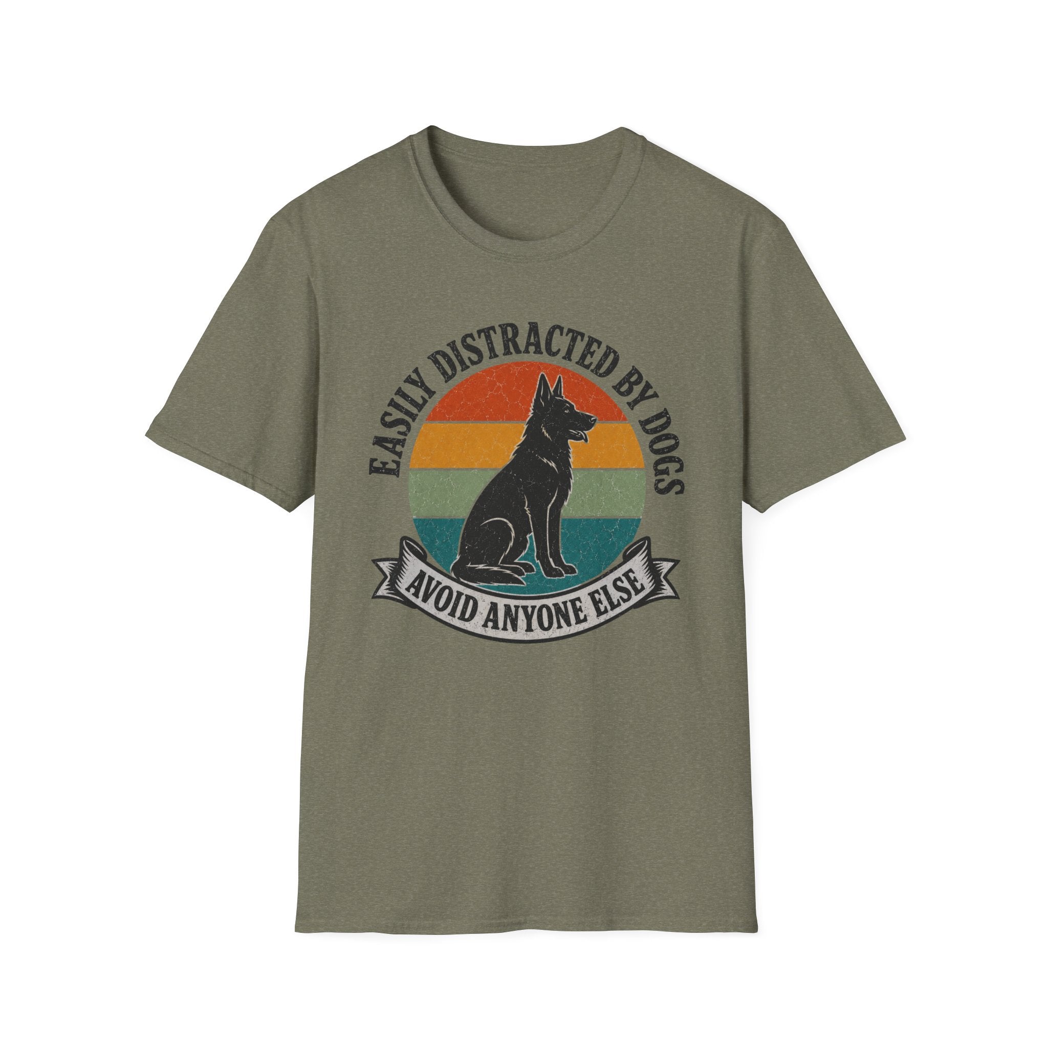 Easily Distracted By Dogs T-Shirt