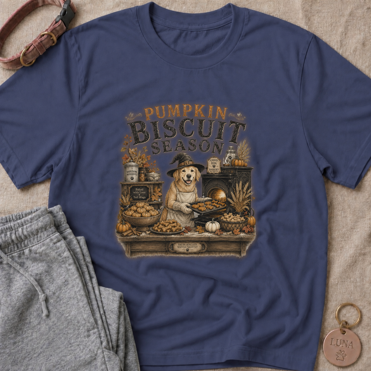 Pumpkin Biscuit Season T-Shirt