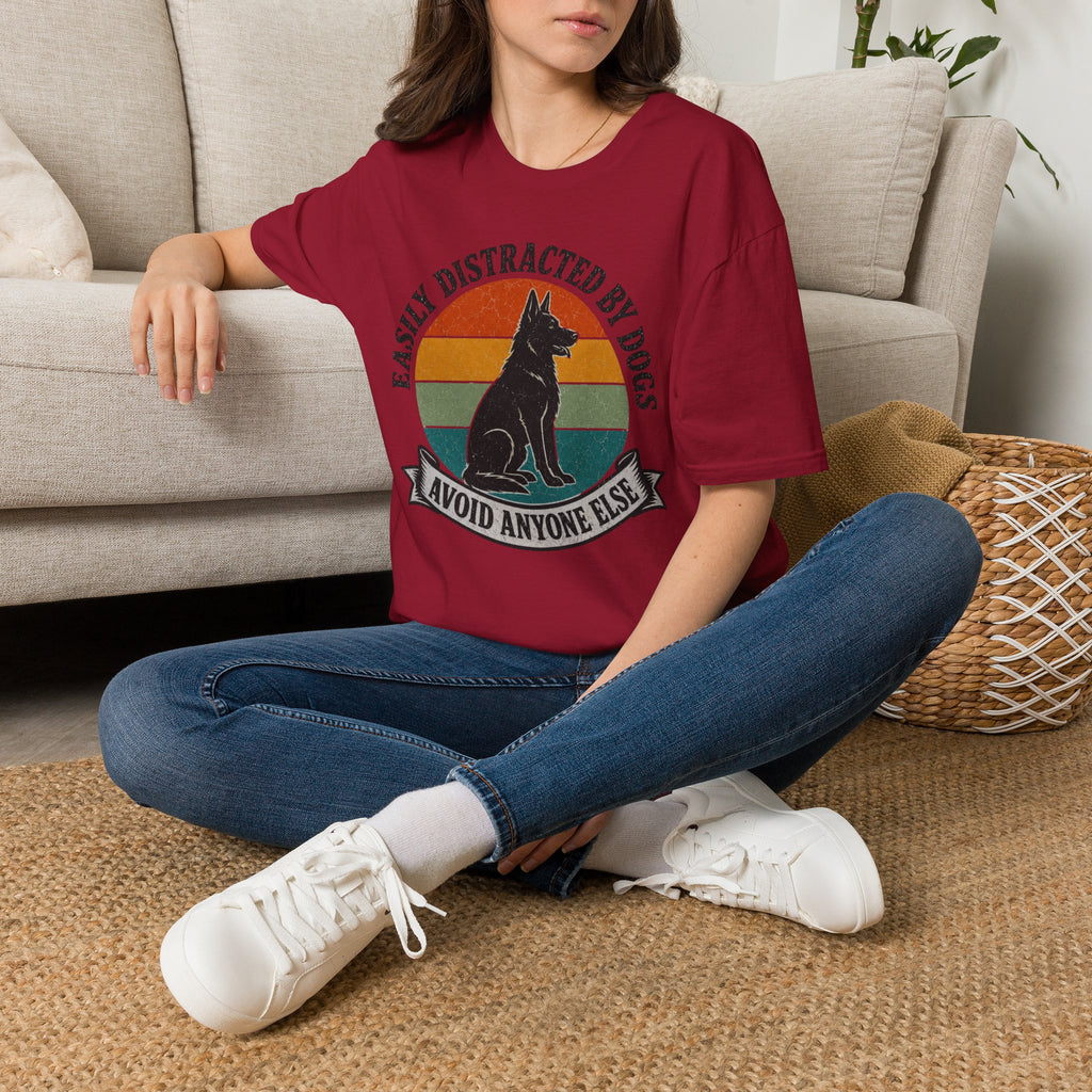 Easily Distracted By Dogs T-Shirt