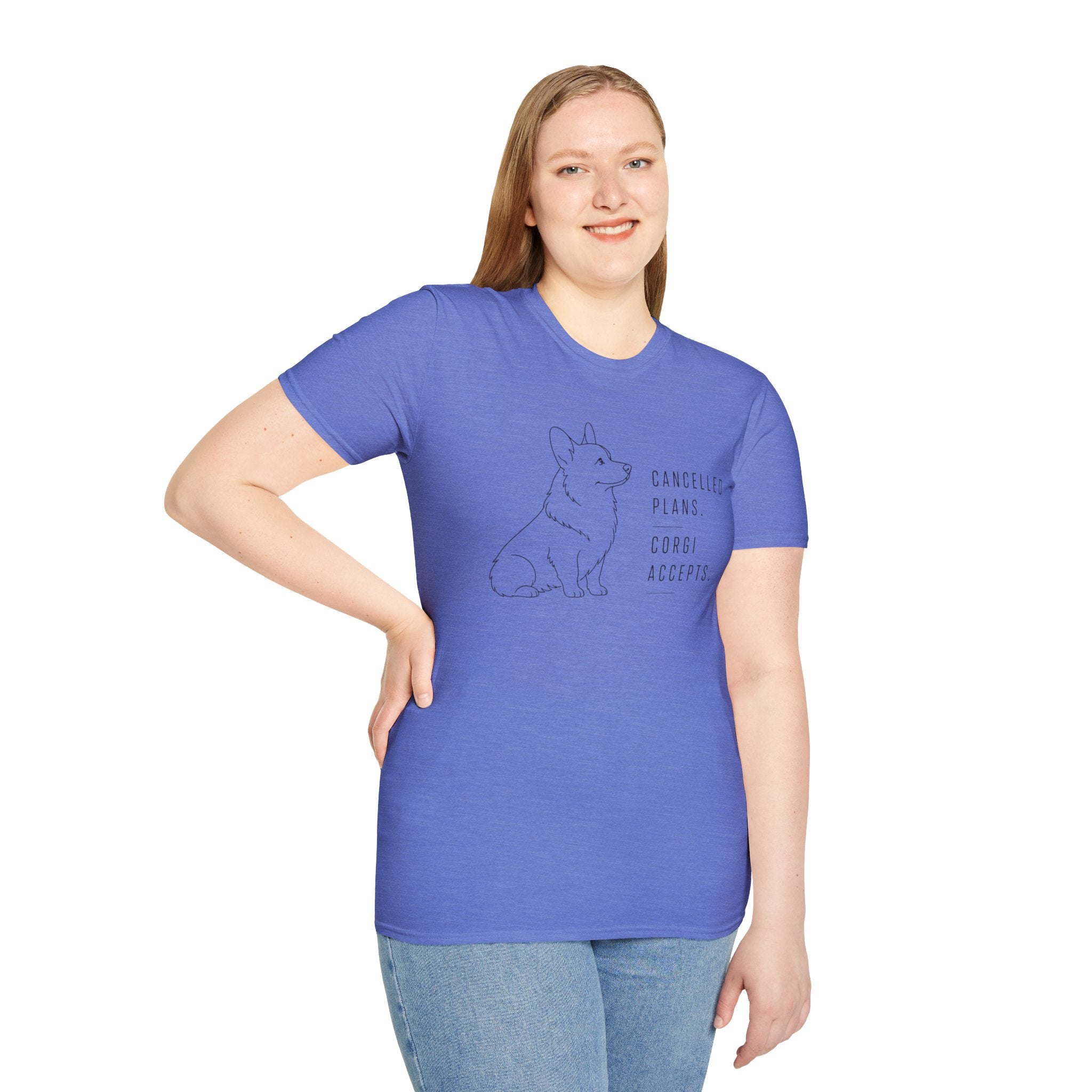 "Cancelled Plans. Corgi Accepts." T-shirt