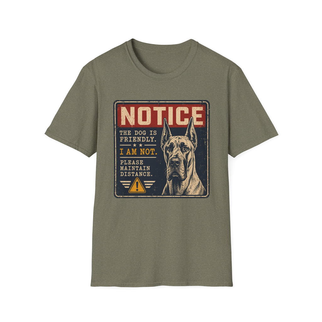 The Dog Is Friendly T-shirt